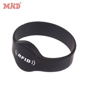 ROHS/REACH/FCC/CE certified NFC silicone band bracelets RFID access control wristband