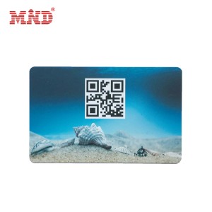OEM QR code/ barcode plastic membership card