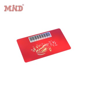 OEM QR код/баркод пластмасова членска карта