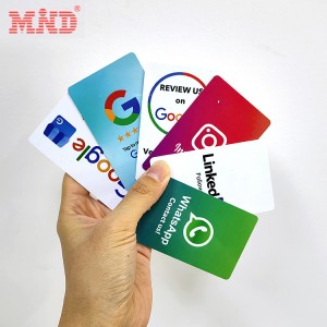 Pregledajte nas na Google NFC kartici NTAG 213 NTAG 215 NTAG 216 Recenzije poslovnih korisnika RFID Google kartica za pregled
