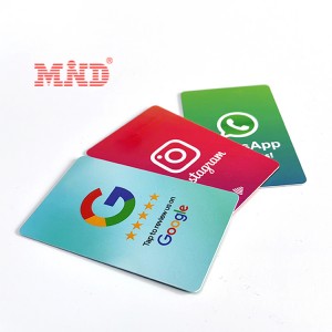Bizni Google NFC kartasida ko'rib chiqing NTAG 213 NTAG 215 NTAG 216 biznes mijozlar sharhlari RFID Google ko'rib chiqish kartasi