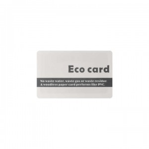 Cooperated with thousands rfid customer Eco friendly bio paper nfc card
