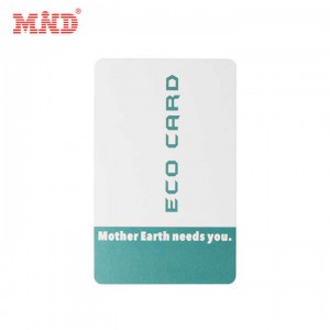 Samengewerkt met duizenden RFID-klant Eco-vriendelijke bio-papieren NFC-kaart
