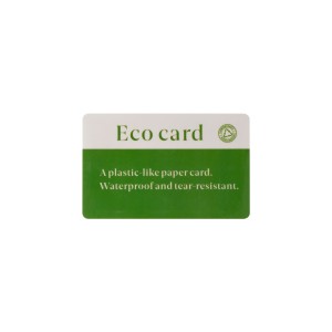 Spolupracuje s tisíckami zákazníkov rfid Ekologicky šetrná bio papierová nfc karta