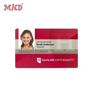 Impressão personalizada de cartão de identificação escolar/empresa/governamental com foto