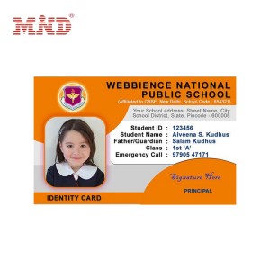 Индивидуальная печать школьного/компанического/правительственного удостоверения личности с фотографией