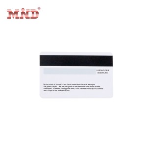 Customized full color printing magnetic stripe card