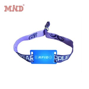 RFID woven wristband