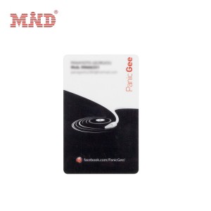 مکمل رنگ پرنٹنگ پیویسی فراسٹڈ شفاف صاف کارڈ