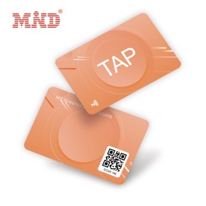 Mat qora NFC NTAG 215 NTAG 216 ijtimoiy media raqamli biznes kartasi