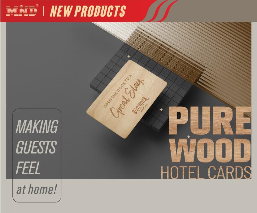 Produkt i ri/kartat #RFID të pastër #druri