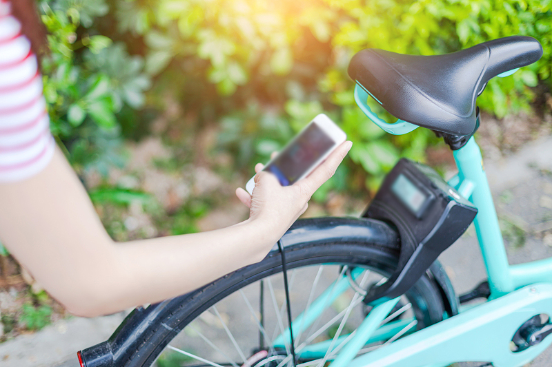 Digital RMB NFC “one touch” to unlock the bicycle