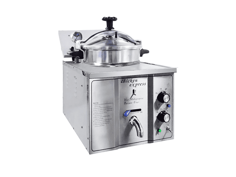 OEM Supply Food Service Equipment Companies - China Pressure Fryer Crisping Machine Factory/Electric Table top Pressure Fryer 16L  MDXZ-16  – Mijiagao