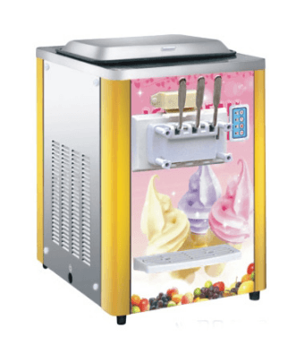 Discountable price Liquid Nitrogen Ice Cream Machine - Desktop soft ice cream with 2 flavour BQ 316 – Mijiagao