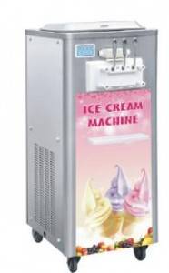 OEM Factory for Pastry Dough Roller -  Floor Soft Ice Cream Machine with two flavor – Mijiagao