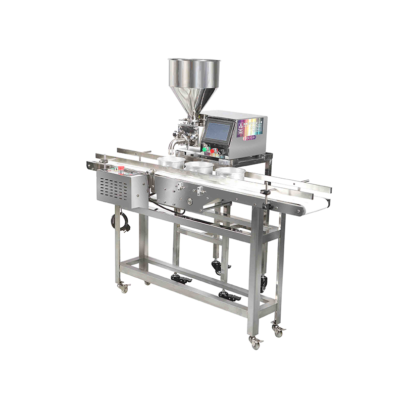Special Design for 4 Pots , 4 Baskets Electric Open Fryer - Chinese Factory Supplier Automatic Paste Liquid Filling Machine/Gear Pump Paste Filling Machine With Conveyor – Mijiagao