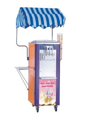 Hot Sale for Stainless Steel Restaurant Kitchen Equipment - 1700W Commercial Soft Ice Cream Machine Automatic Ice Cream Maker Intelligent Soft Serve Ice cream machine – Mijiagao