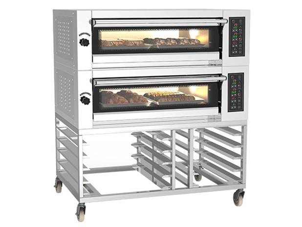 2019 Good Quality Commercial Pressure Deep Fryer - China Electric Deck Oven/China Hot Air Bakery Oven/Multifunction High Temperature Oven/ Deck Oven DE 2.04 – Mijiagao