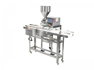Tuam Tshoj Factory Supplier Automatic Paste Liquid Filling Tshuab/Gear Pump Paste Filling Tshuab Nrog Conveyor