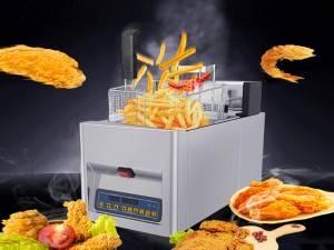 Open Fryer Factory/Gas Open Fryer Factory 2020 New Style Automatic Lifting electric Deep Fryer