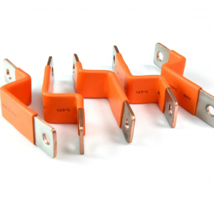 Premium Flexible Copper Busbar Battery Connectors with PVC Cover