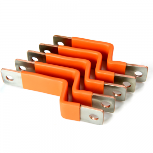 Premium Flexible Copper Busbar Battery Connectors with PVC Cover
