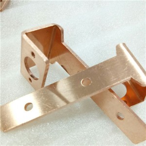 China Custom High Quality Rigid Copper Bus Bars with Screw or Nuts