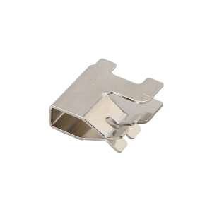 Professional Manufacturer of Custom Precision Phosphor Bronze Elastic Chip Intelligent Socket Parts via Metal Stamping