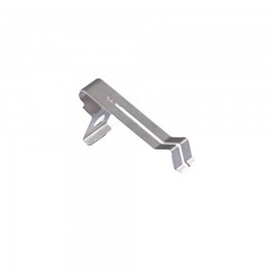 China Custom Made Sheet Metal Stamping Parts Stainless Steel Aluminum Flat Leaf Spring Clip Bracket Clip
