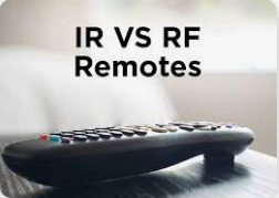 What is difference between IR vs RF?