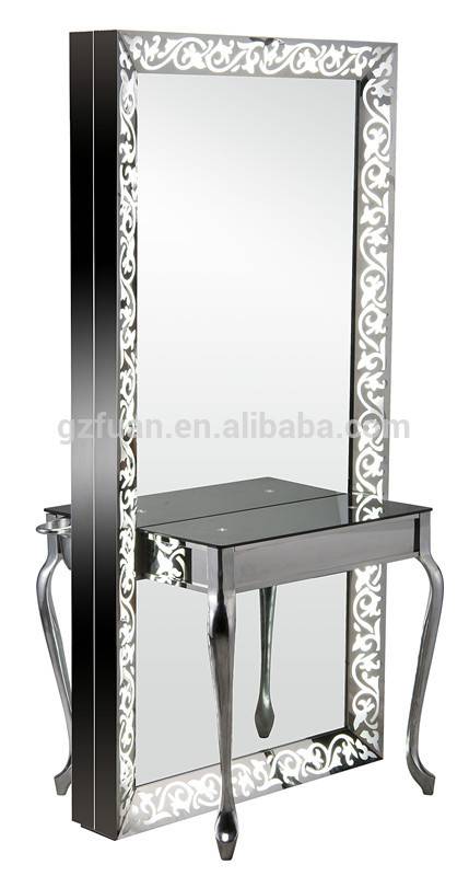 Fashion stand double sided-mirror station for sale