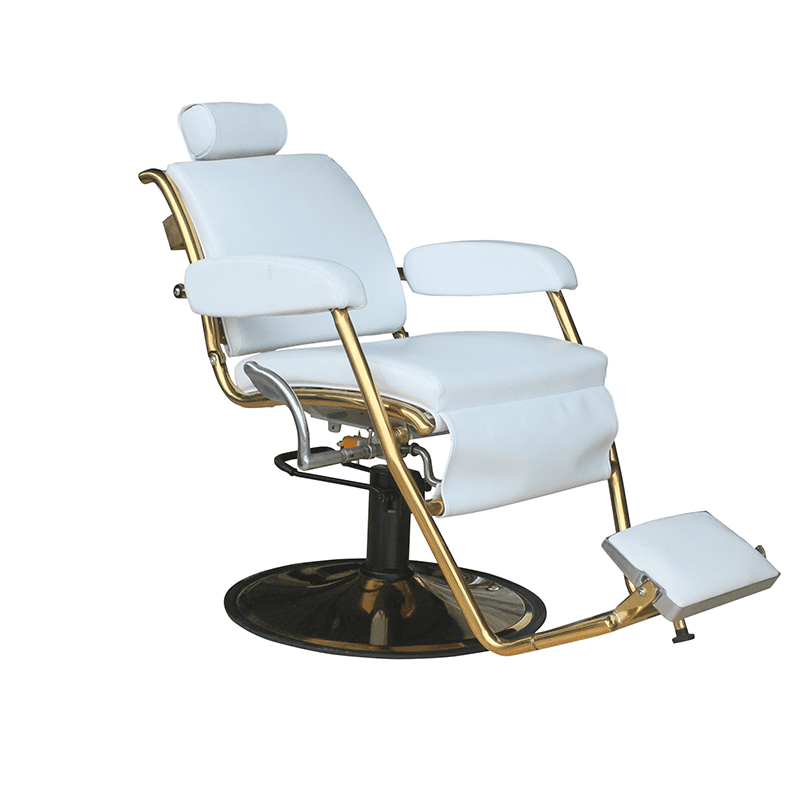 Best prices luxury hydraulic men styling hair cutting hairdressing chair modern white antique barber chairs for sale cheap