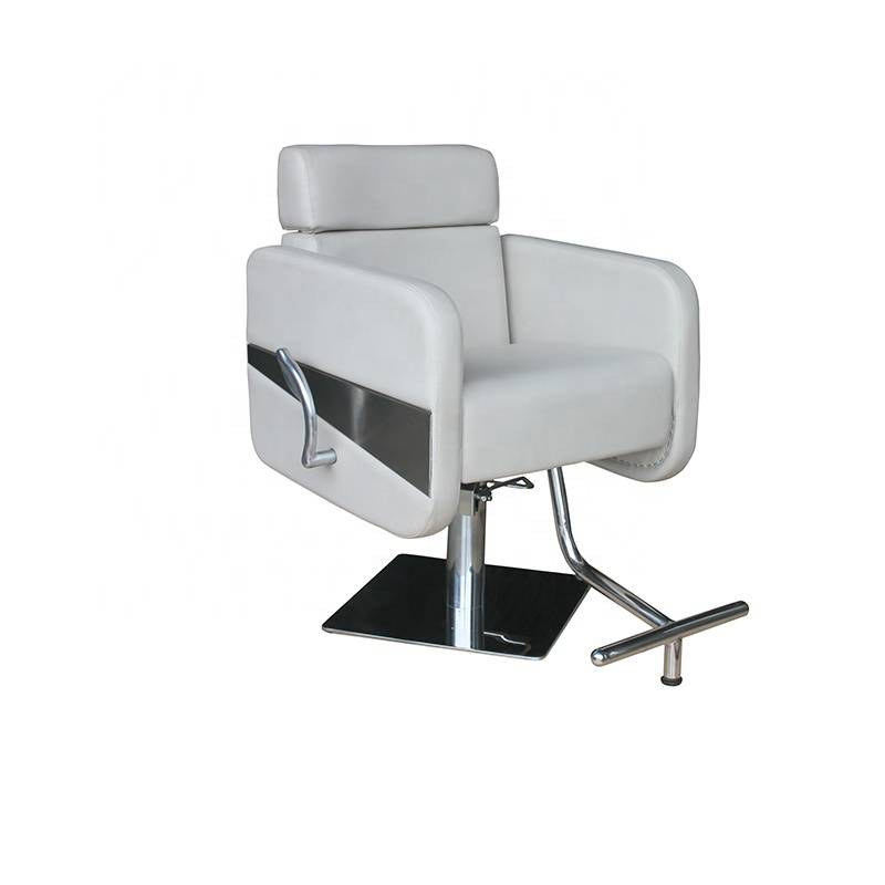 Wholesale Italy design luxury grey man hairdressig hair cutting beauty salon styling chair portable  barber chair hydraulic