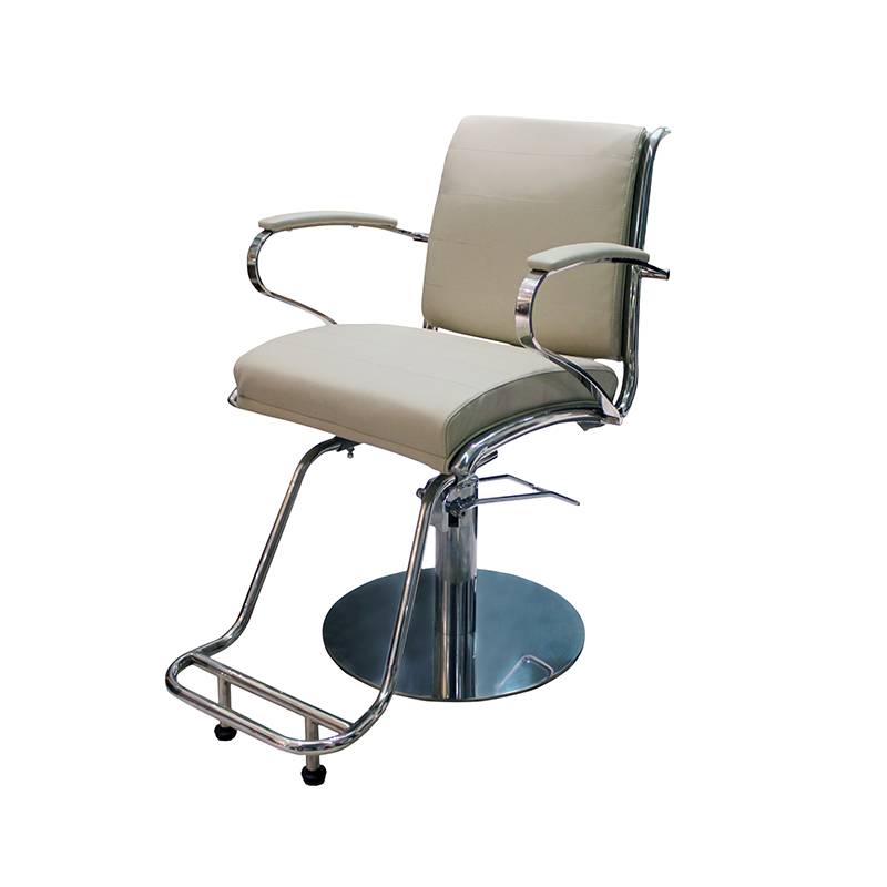 Guangzhou manufacturer beauty salon equipment synthetic leather hairdressing chairs salon styling chairs