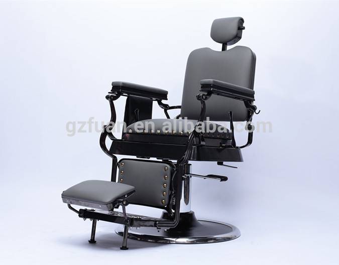 salon equipment high class exclusive stainless steel styling barber chair