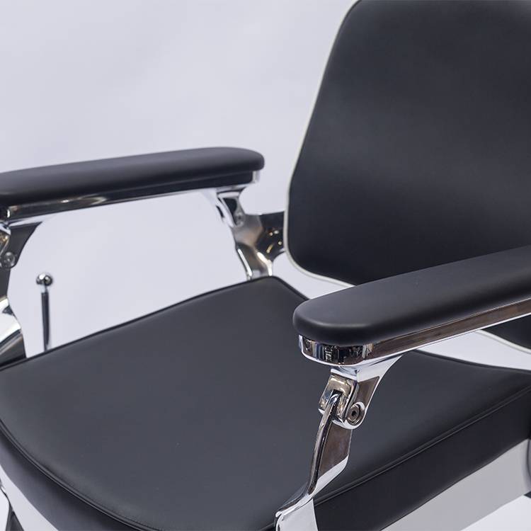 salon spa beauty shampoo equipment stainless steel foldable barber chair heavy duty