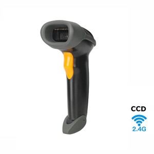 High Quality for Scanner Barcode Usb - 2.4G CCD Barcode Scanner Point of Sale -MINJCODE – Minjie