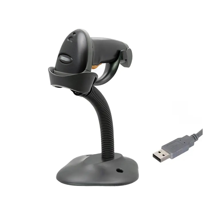 Manufactur standard Embedded Qr Code Scanner -
  Auto Scan 1d  Barcode Scanner with Optional Stand-MINJCODE – Minjie