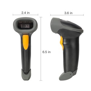 2.4G CCD Barcode Scanner Point of Sale -MINJCODE