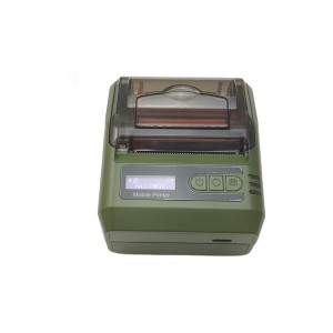 Mini termotlačiareň účteniek Vrecková pokladničná tlačiareň-MINJCODE