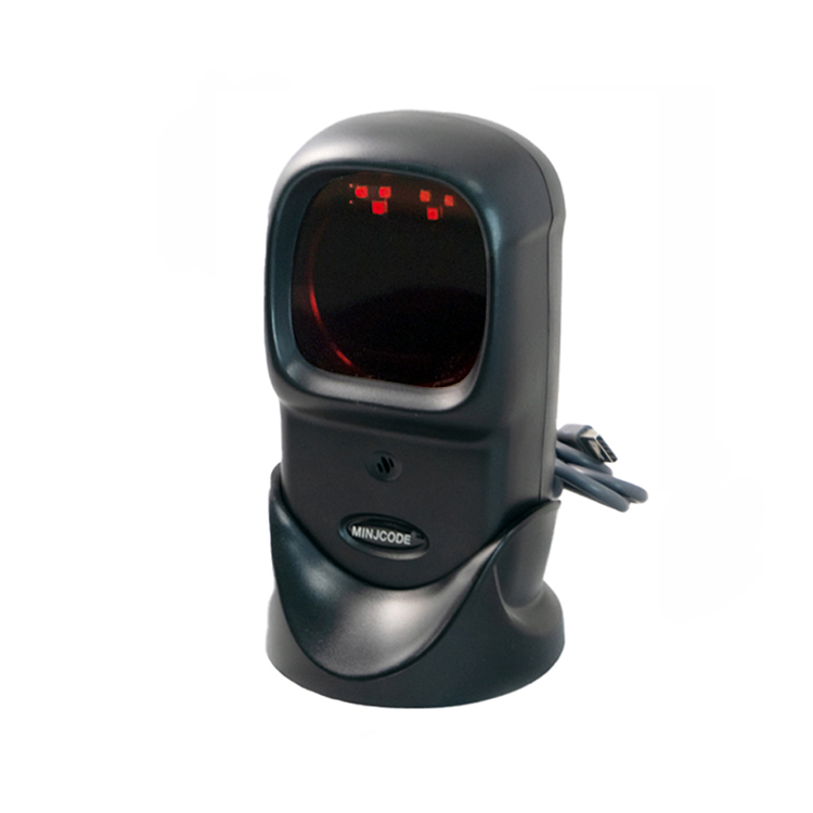 2D Desktop Imager USB Wired Barcode Scanner-MINJCODE Featured Image