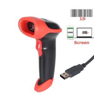 CCD  Barcode Scanner Handheld for Supermarket