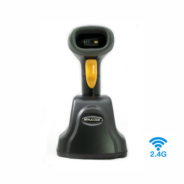 QR Code Scanner USB With Cradle Base For Supermarket-MINJCODE Featured Image