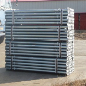 Прилагодливи реквизити за ладно галванизиран челик Потпора за приспособливи скелиња Се продава Прилагодлив челичен реквизит за поддршка