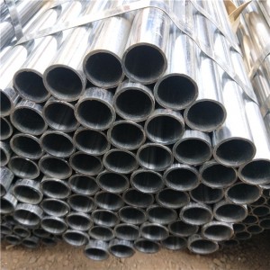 Luchd-saothrachaidh ASTM Hot Rolled Galvanised Round Steel Pìob Prìs gach Meatair