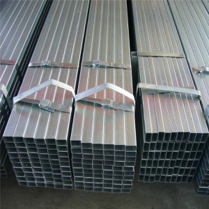 Prezzo ragionevole per la Cina Mill Construction 200X100mm Tubo rettangolare zincato a caldo Tubo saldato in acciaio al carbonio