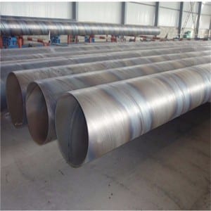 Q235 Q195 Q345 Hot Rolled Mild Carbon Spiral Welded Steel Pipe