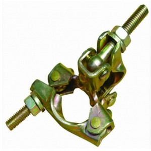 JIS scaffolding coupler ကုပ်သည် fixed coupler sleeve ပိုက်တည်ဆောက်ရာတွင်အသုံးပြုသောသွပ်ရည်စိမ်ဆက်စပ်ပစ္စည်းများ