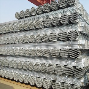 លក់ក្តៅនៅប្រទេសចិន ASTM A53 Pre-Galvanized Welded Galvanize Steel Square Tube Tube 1.5 Inch for Scaffolding Material