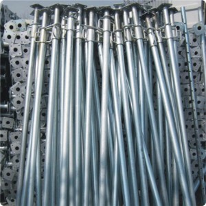 Adereços ajustáveis ​​suporte de aço galvanizado a frio suporte de andaime ajustável para venda suporte de aço ajustável para suporte